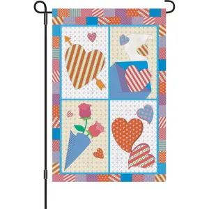 12 in. Valentine's Day Garden Flag - Sweet Heart