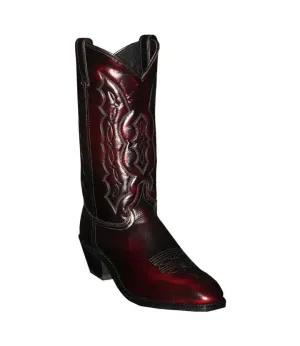 Abilene Black Cherry - Men's Leather Cowboy Boots