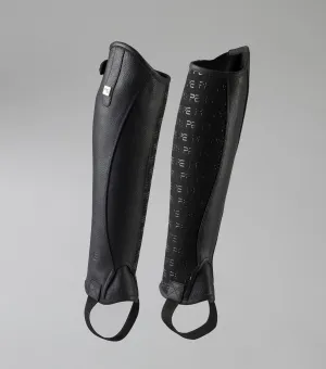 Actio Leather Half Chaps Black