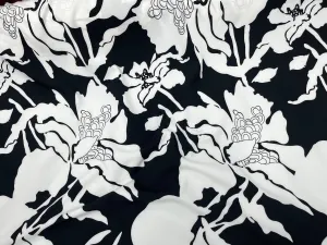 Aletris - Printed Crepe Fabric