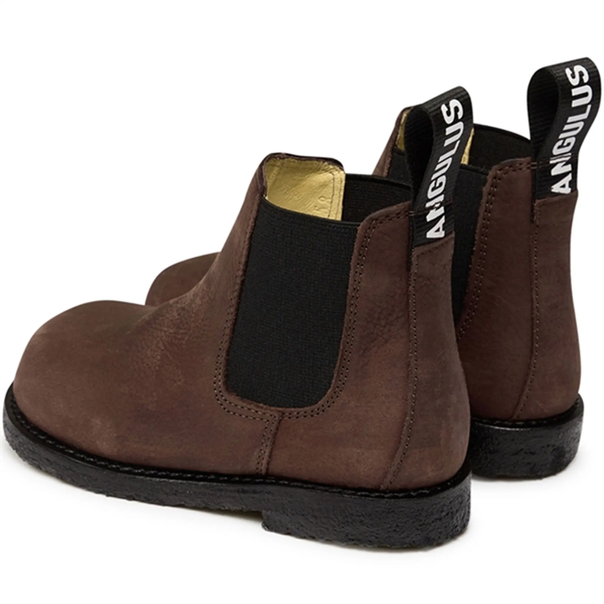 Angulus Boots w Elastic Brown/Black