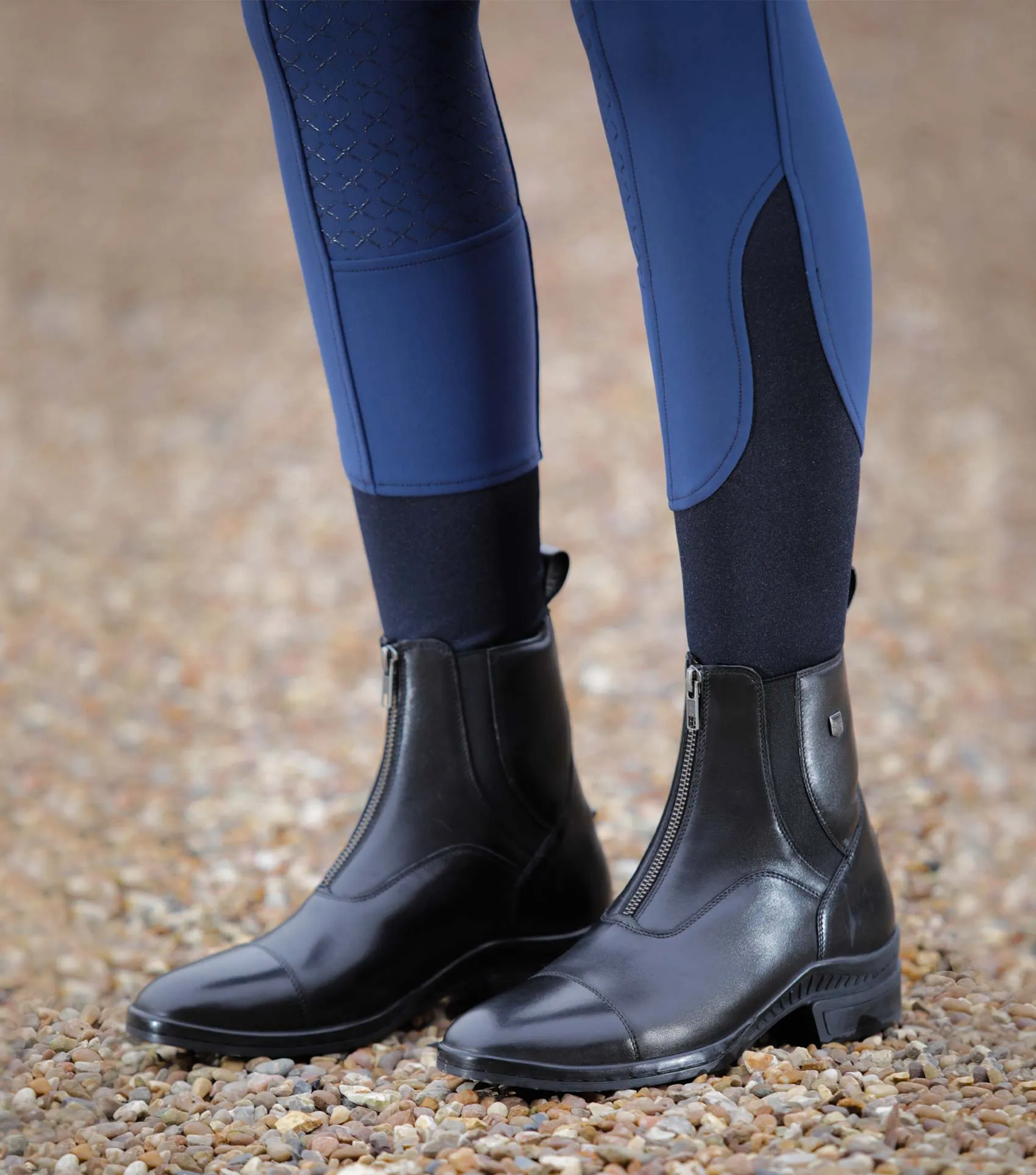 Balmoral Leather Paddock/Riding Boot Black