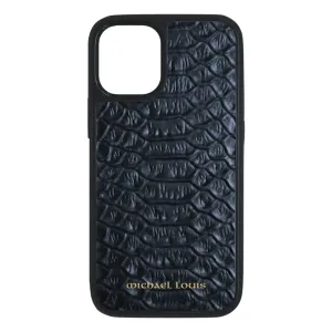 Black Python iPhone 12 Mini Case