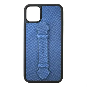 Blue Snake iPhone 11 Pro Strap Case