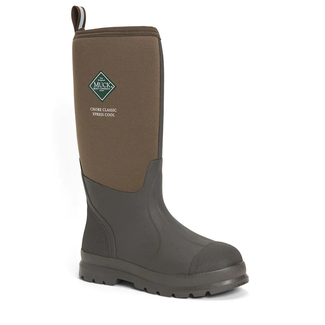 Chore Classic Tall Xpress Cool Wellingtons - Bark by Muckboot