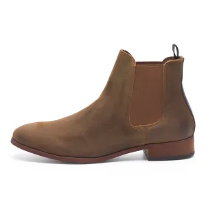 Dev chelsea boot waxed - CAMEL