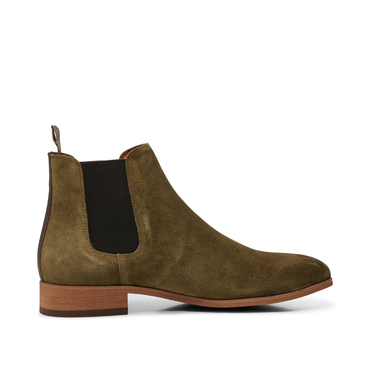 Dev chelsea boot waxed - GREEN