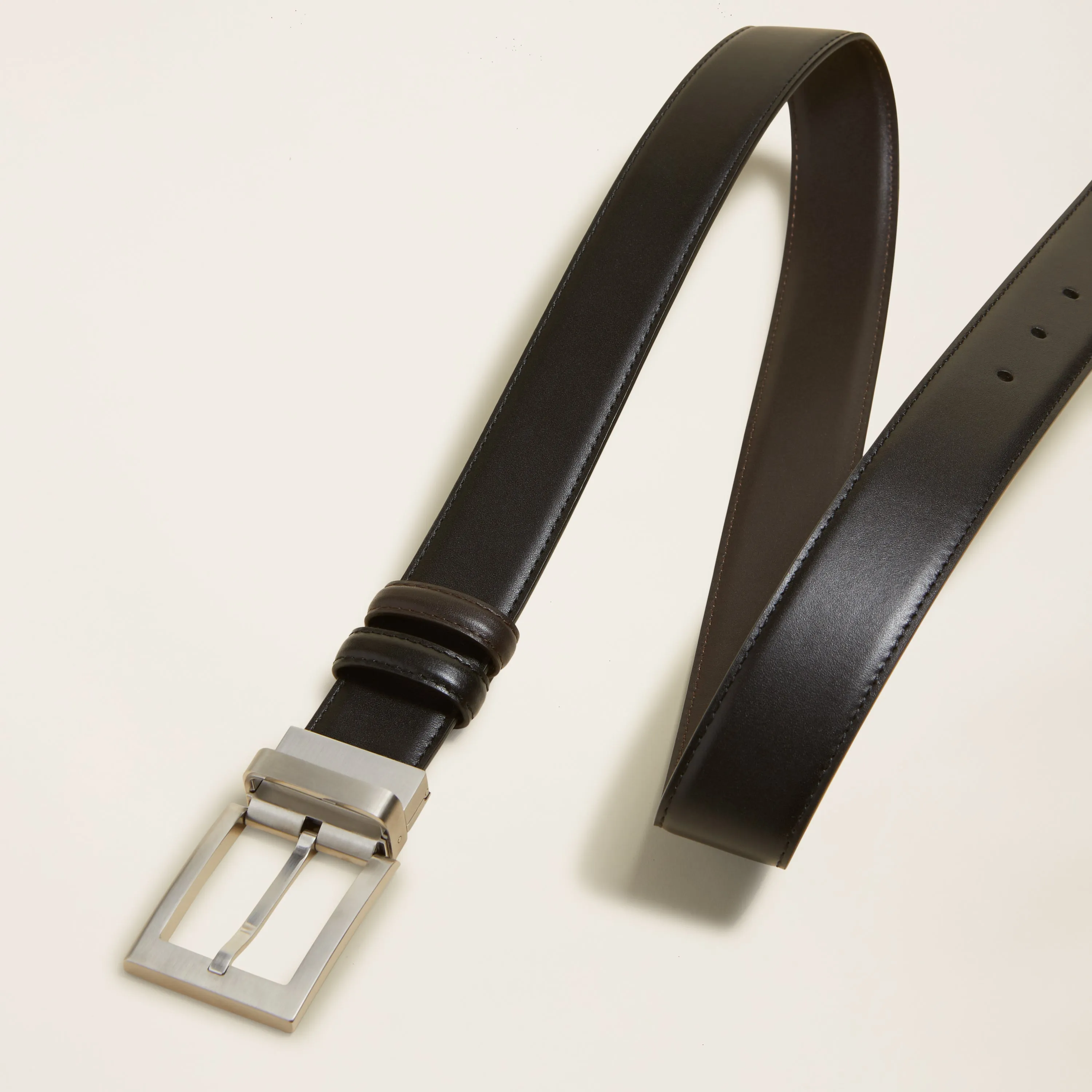 Emilio Reversible Italian Napa Leather Belt