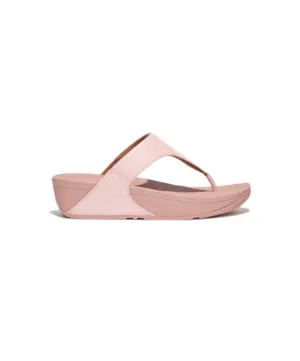 FitFlop Lulu Leather Toe Post Sandals Pink