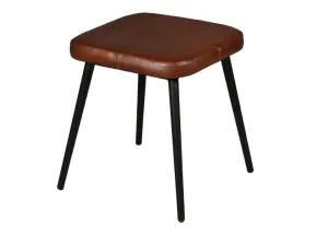 Glebe Side Stool - Burnt Black