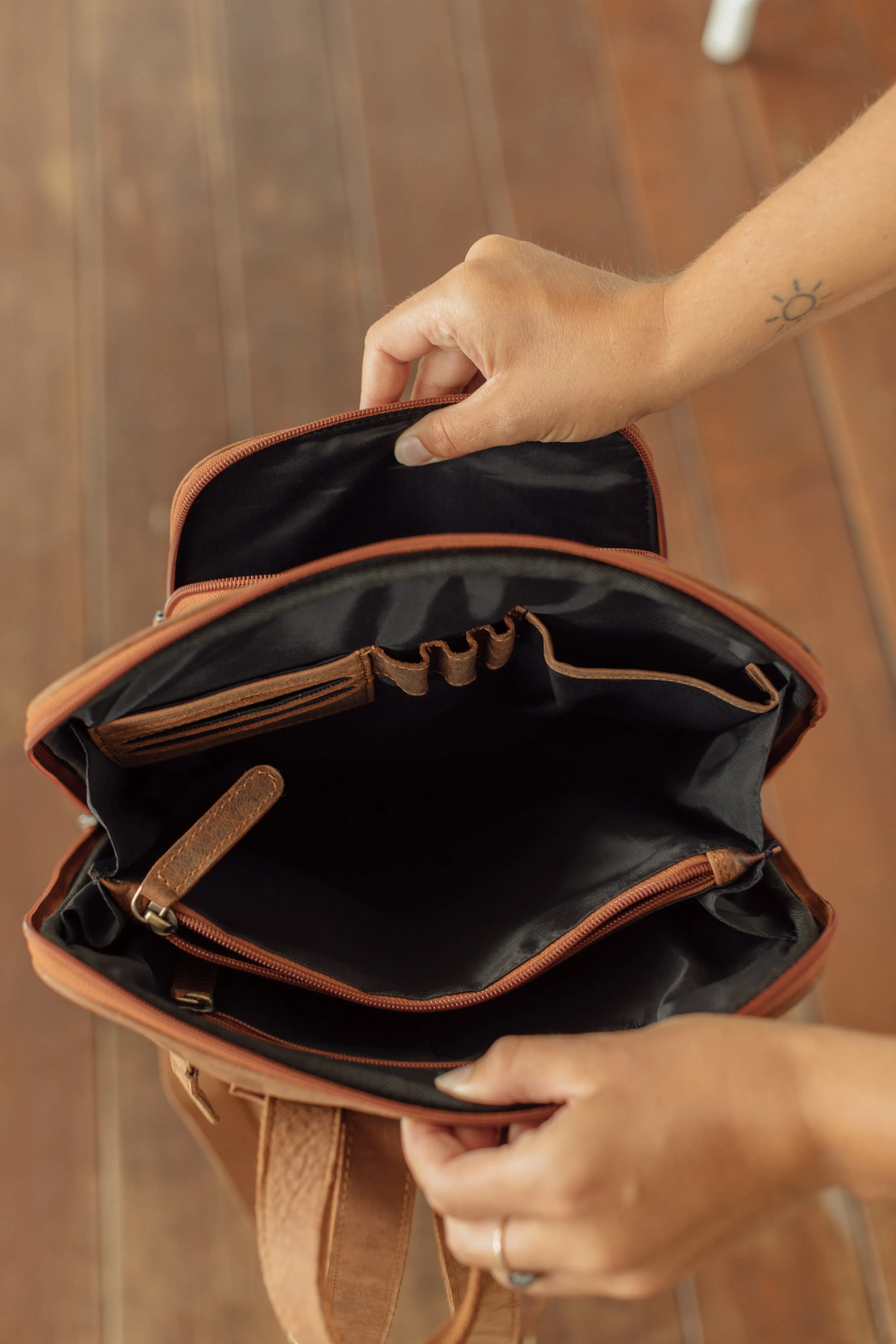 Heirloom Leather Backpack