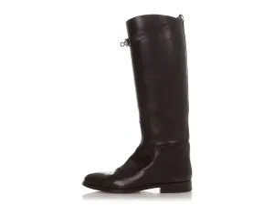 Hermès Brown Jumping Boots