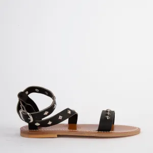 K.JACQUES SANDALS - SHARKANPYR - NOIR