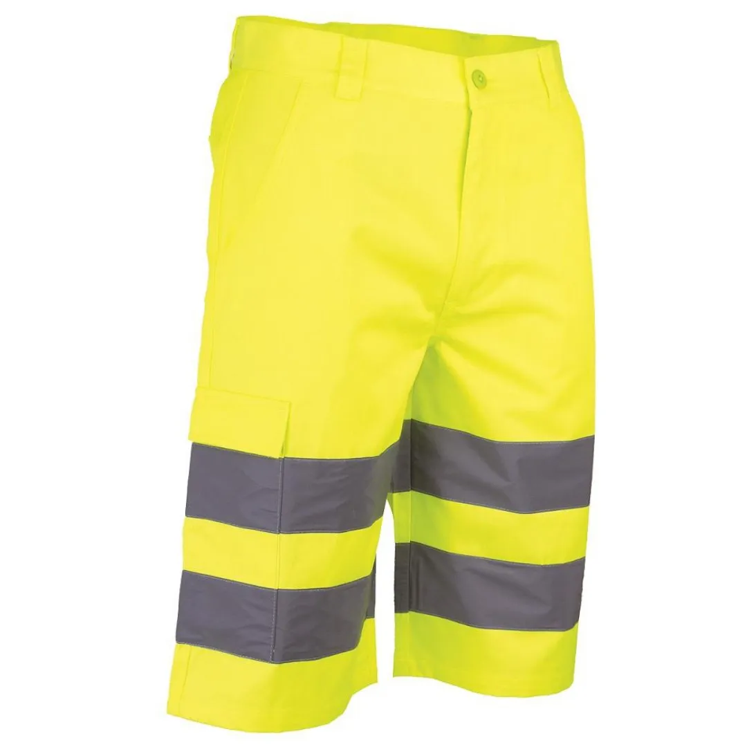 LMA Workwear Eclairage Hi-Vis Work Shorts