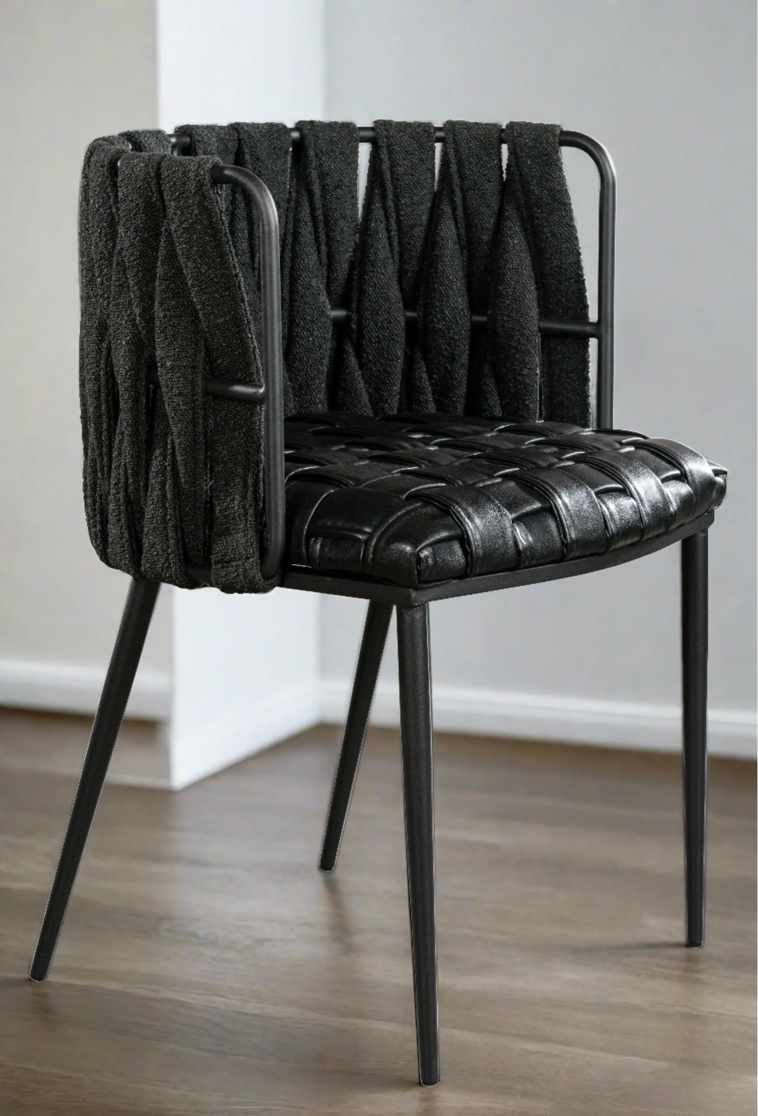 Milano Dining Chair in Black