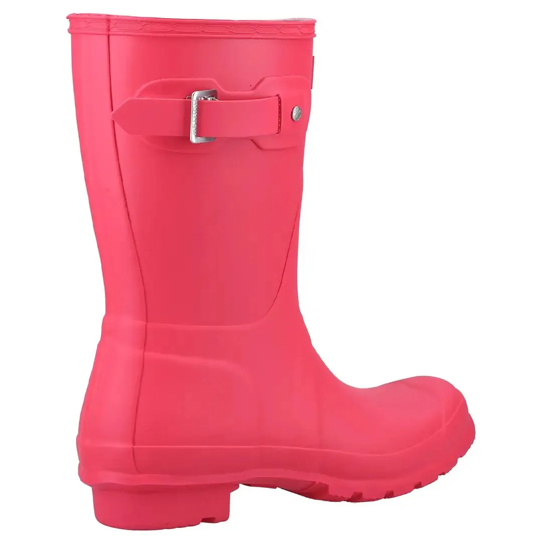 Original Short Wellington Boots - Rowan Pink by Hunter