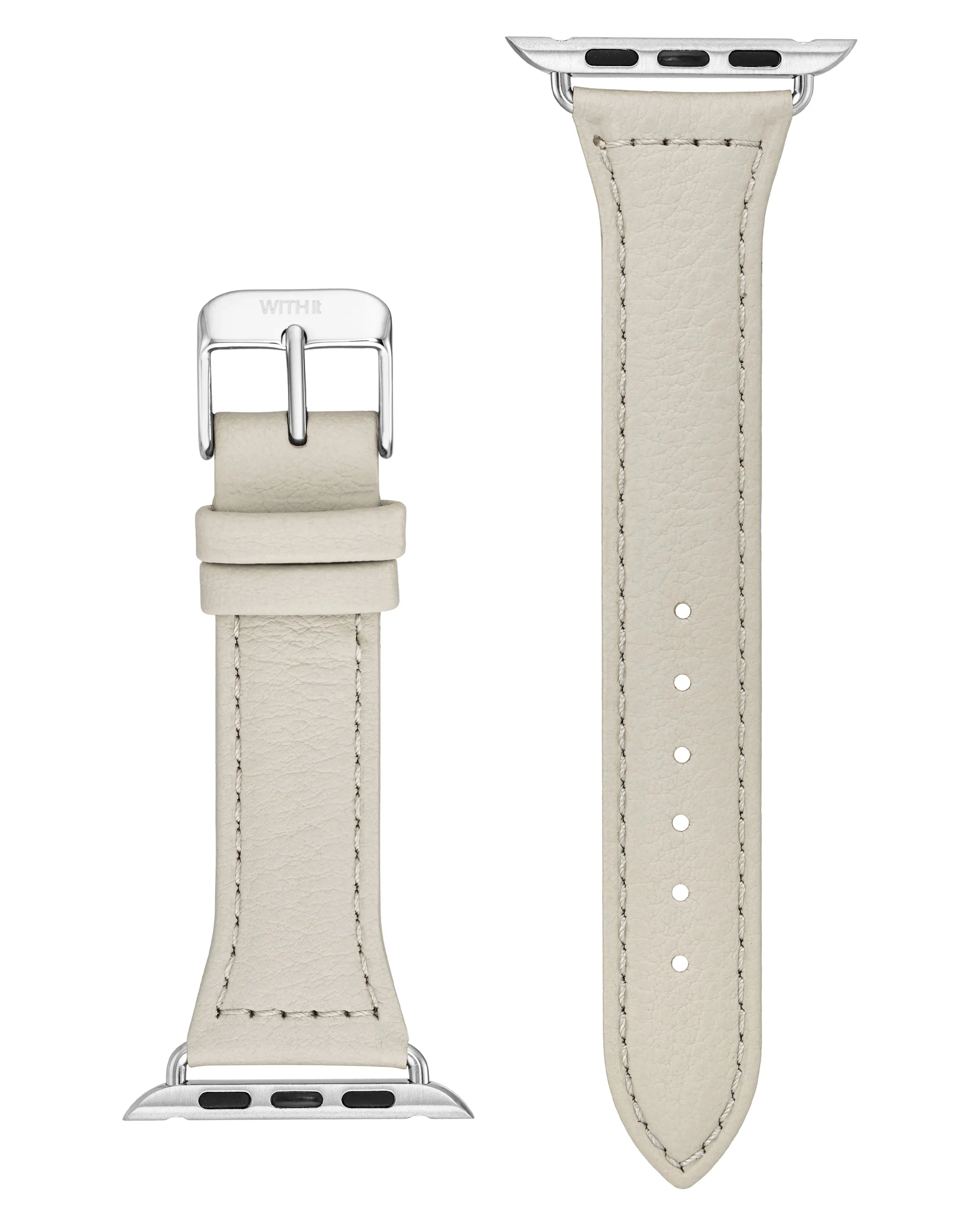 Pebble Grain Leather Band for Apple Watch®