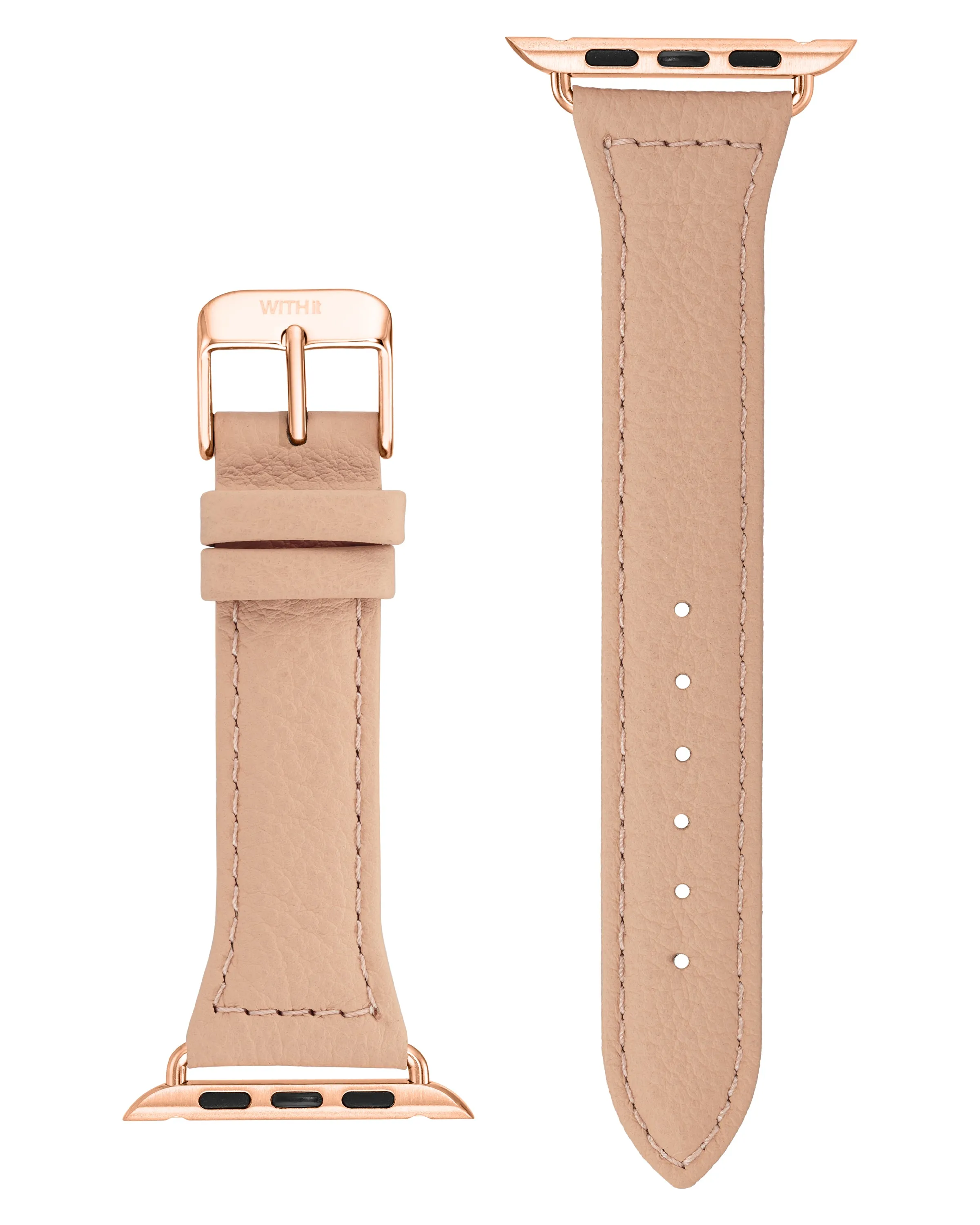 Pebble Grain Leather Band for Apple Watch®