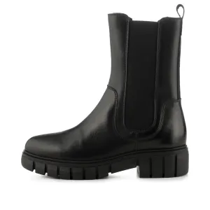 Rebel chelsea boot leather - BLACK