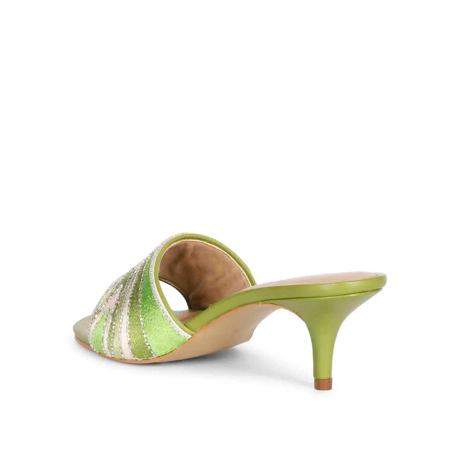 Saint  Rina multi green  heels