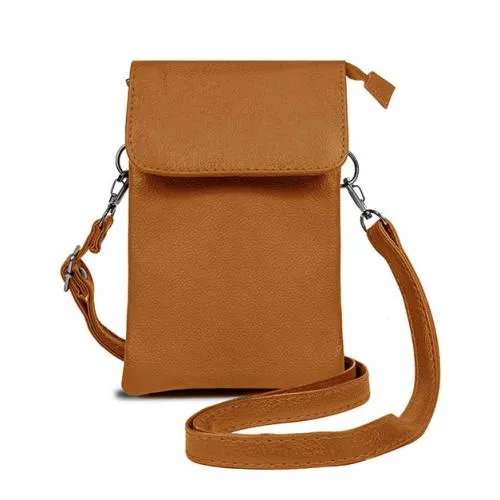 Super Soft Genuine Leather Crossbody Wallet