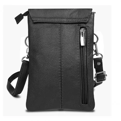 Super Soft Genuine Leather Crossbody Wallet