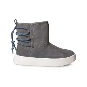 UGG Classic Boom Ankle Charcoal Boots - Women's