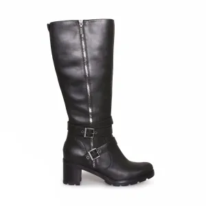 UGG Lana Black Tall Boots