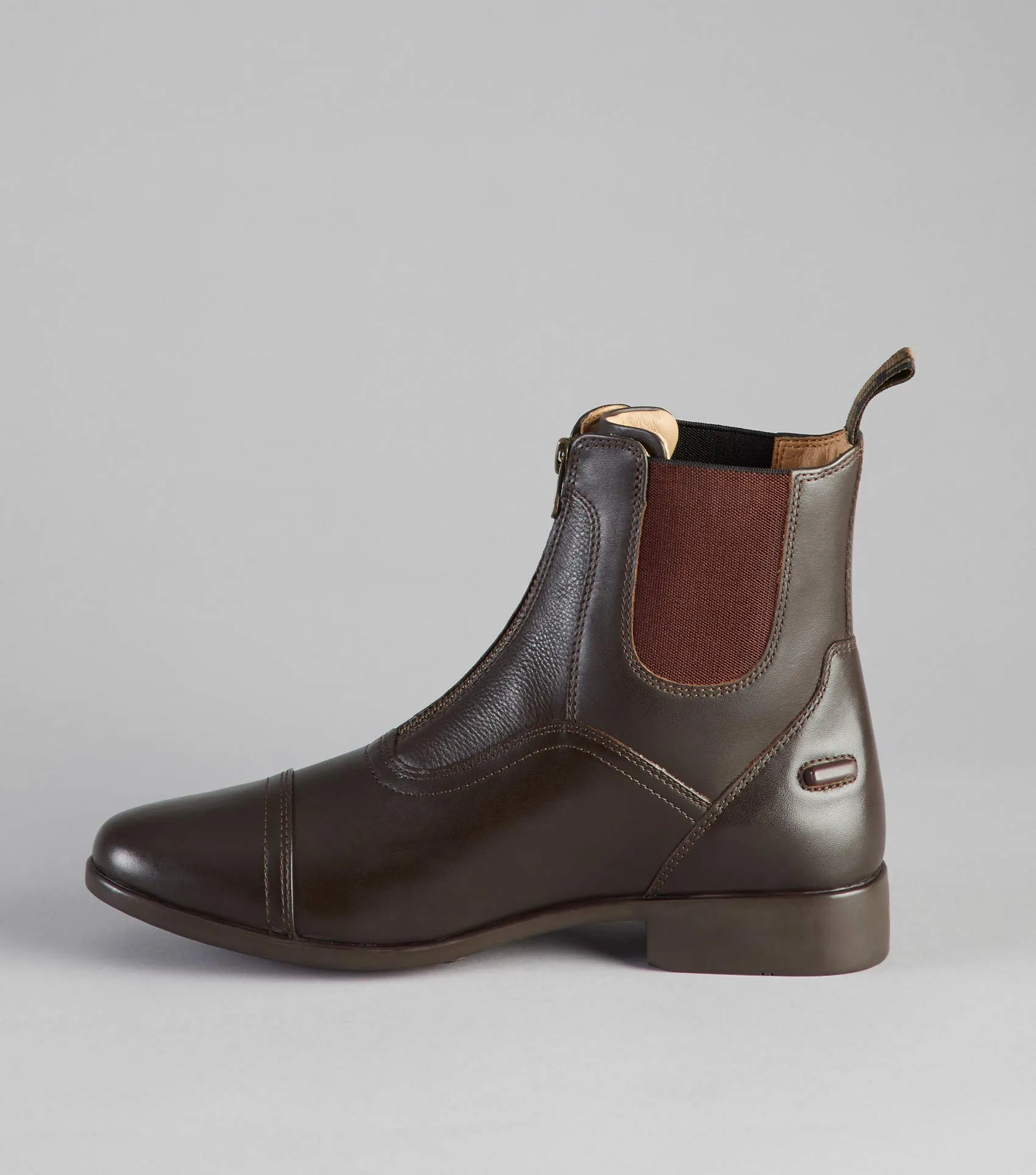 Virtus Leather Paddock Boot Brown